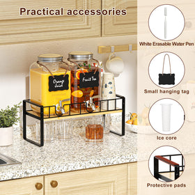 Zuyachuza stainless steel lid and spigot ensure safe servings