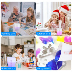 ZUYEE silicone measuring cups stay flexible yet durable for daily use
