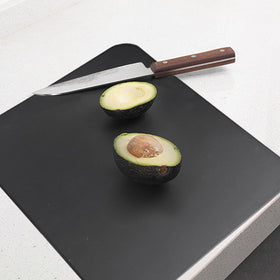 ZVP 13.2 x 9.3 inch board offers ample prep space.