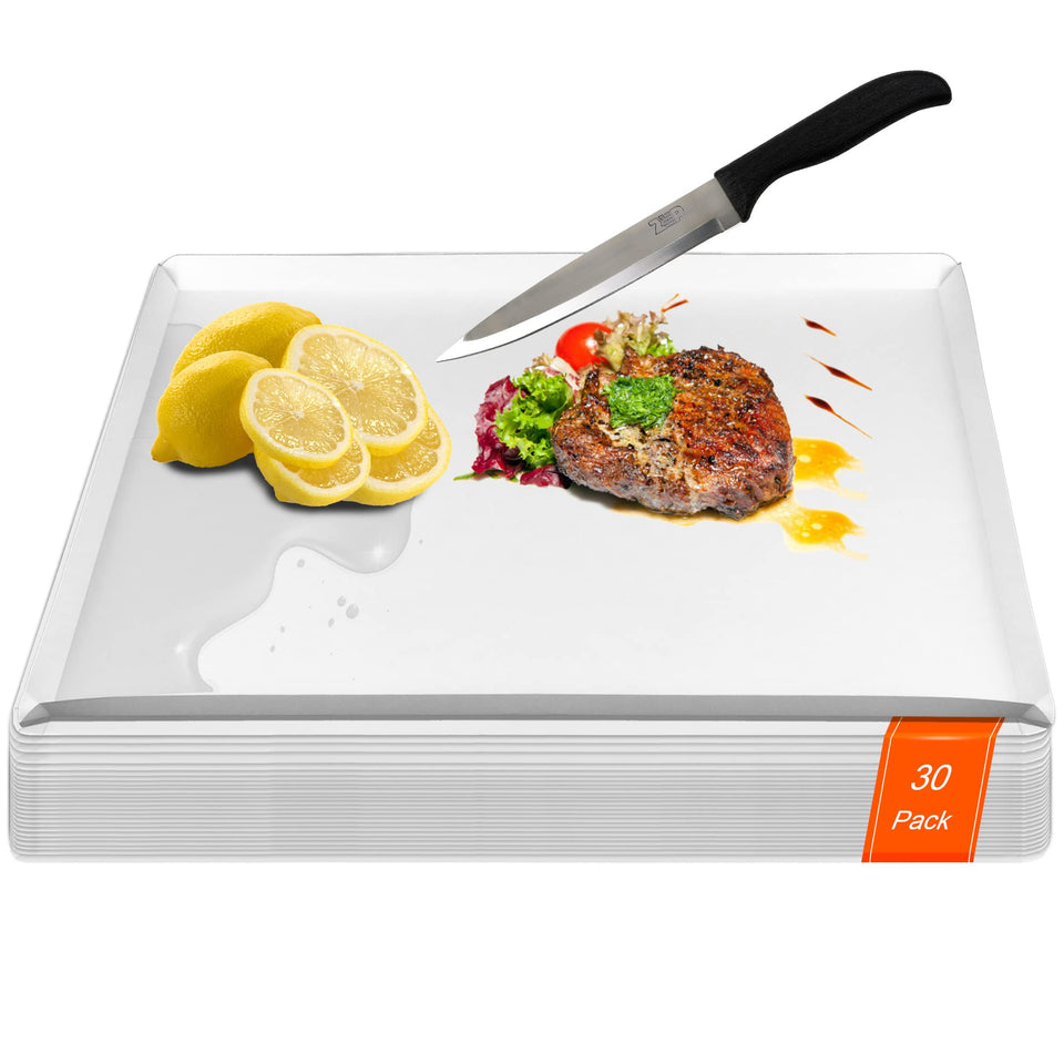 ZVP disposable cutting board with collapsible design for mess-free folding after prep