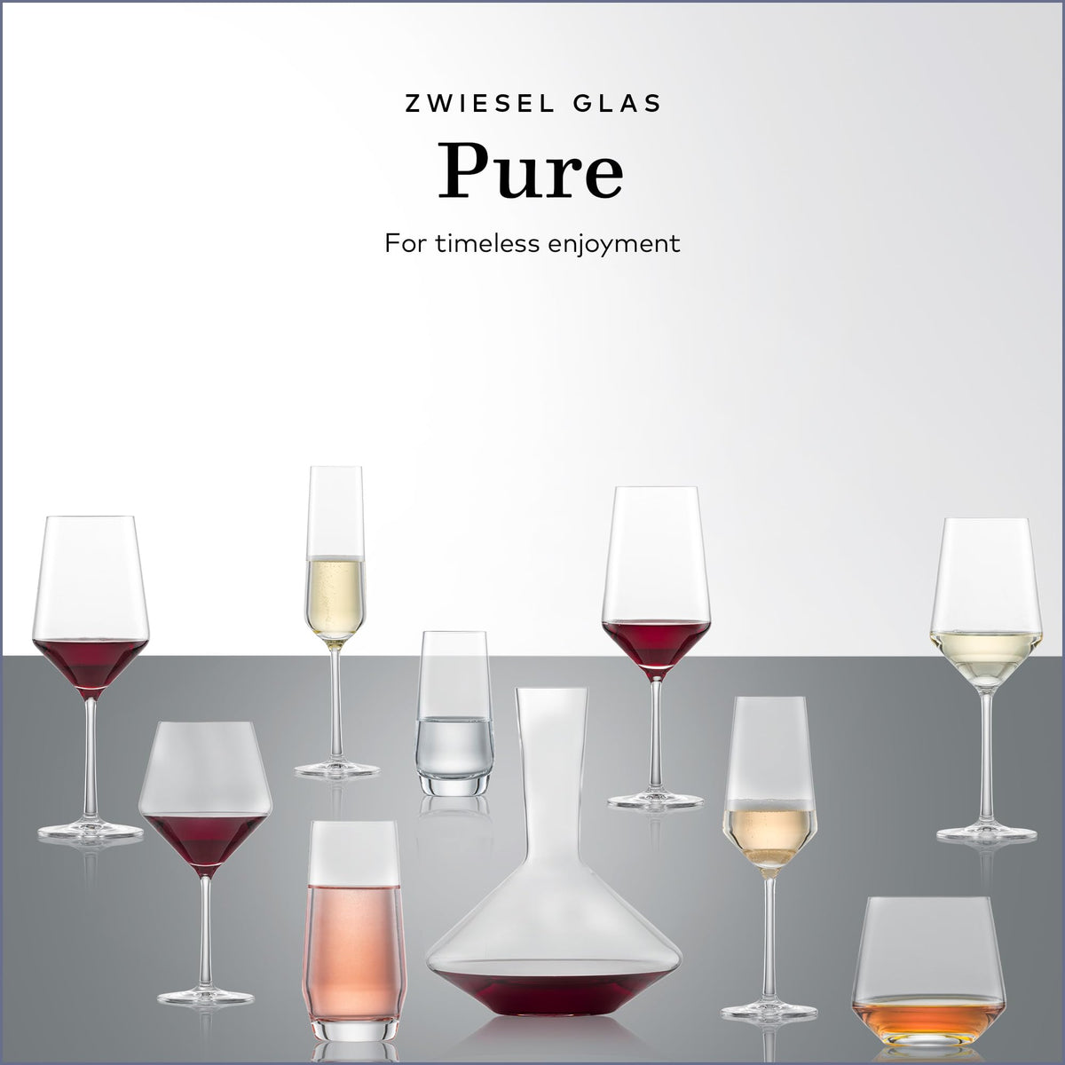 Zwiesel Glas Pure Sauvignon Blanc glass in use during a stylish dinner party