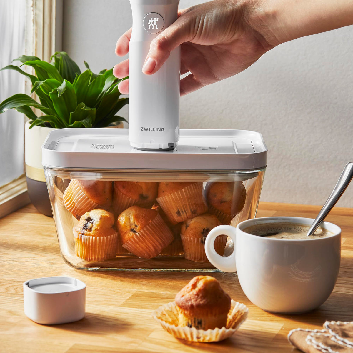 ZWILLING Fresh & Save fridge container keeps ingredients organized and fresh