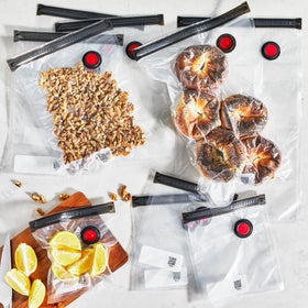 ZWILLING Fresh & Save reusable bags laid out for long-lasting freshness