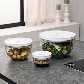 ZWILLING Fresh Save large glass bowl with lid for batch prep