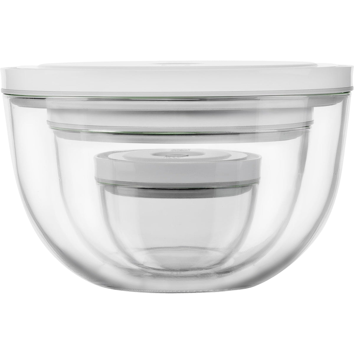 ZWILLING Fresh Save medium glass bowl with lid for even mixing