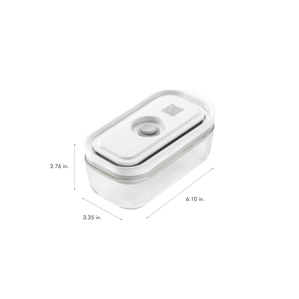 ZWILLING Fresh & Save glass container medium for leftovers and meal prep