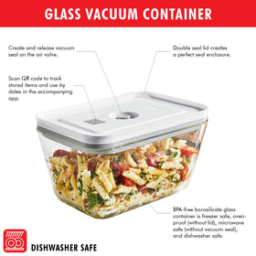 ZWILLING Fresh Save large glass container keeps meals ready and fresh longer