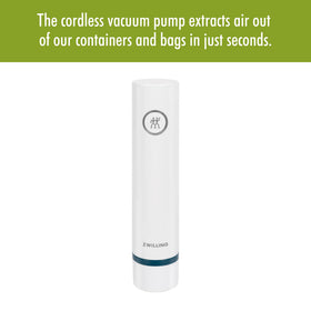 ZWILLING Fresh & Save sous vide ready vacuum system for marinating.