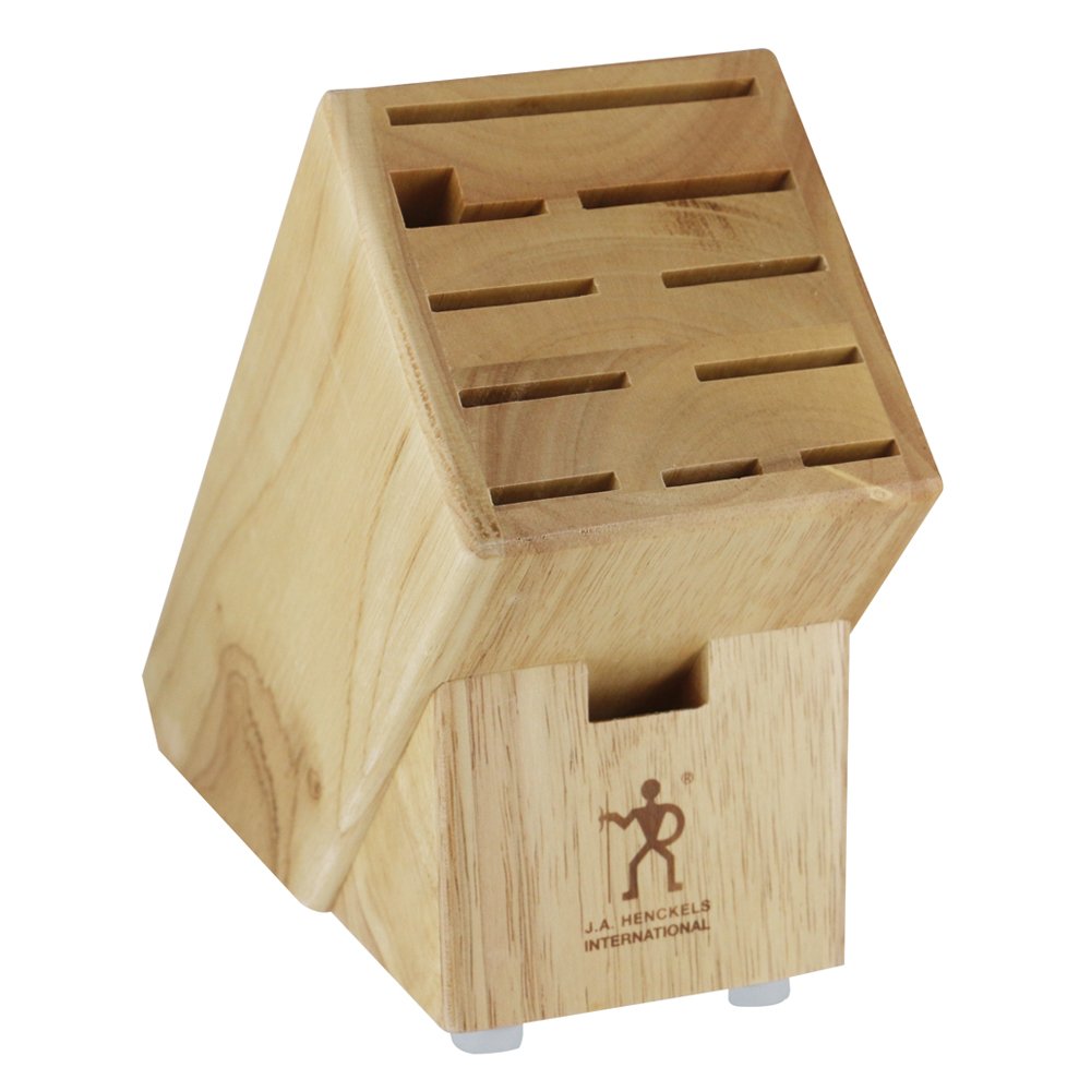 ZWILLING J.A. Henckels knife block front view for organized storage