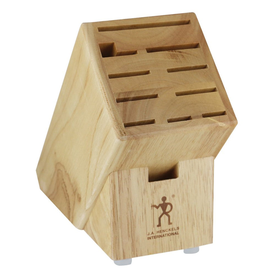 ZWILLING J.A. Henckels knife block front view for organized storage