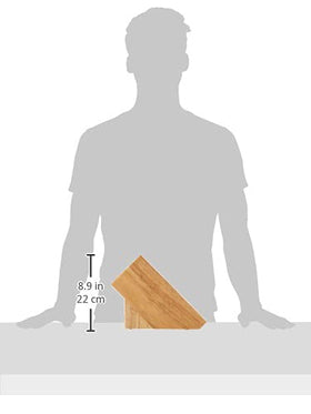 ZWILLING J.A. Henckels rubberwood block on counter for easy access