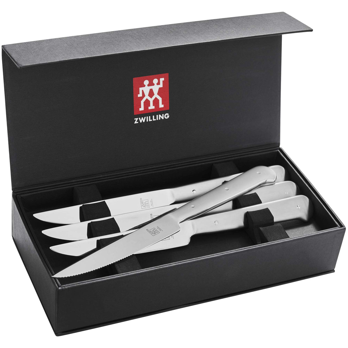 ZWILLING 4-5 inch blades provide razor-sharp edge for easy slicing.