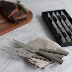 ZWILLING black storage case protects blades and stores neatly.