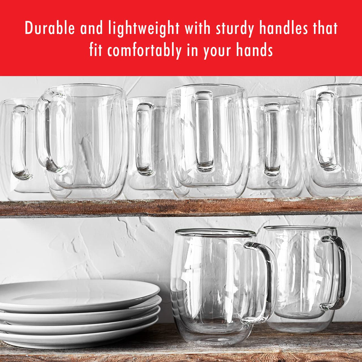 ZWILLING Sorrento Plus no-condensation design keeps surfaces dry and mugs elegant.