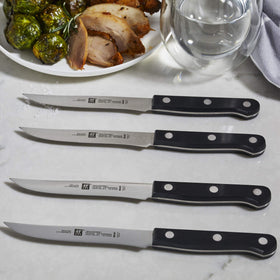 ZWILLING Twin Gourmet knives are dishwasher-safe for easy cleanup.