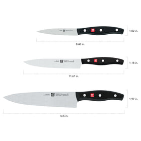 ZWILLING Twin Signature 8-inch chef knife for everyday chopping.