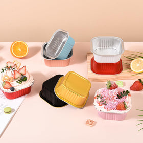 ZWYSLFCY colorful mini pans for parties and weddings