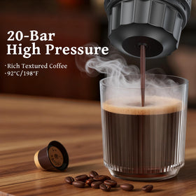 zxfcfo 20-bar extraction system delivers crema-rich espresso