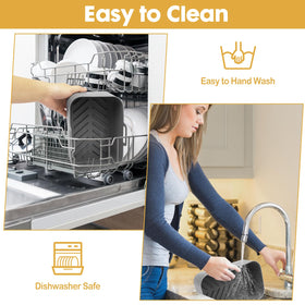 ZXZMZT dishwasher-safe liner for quick post-cook cleanup and reuse.
