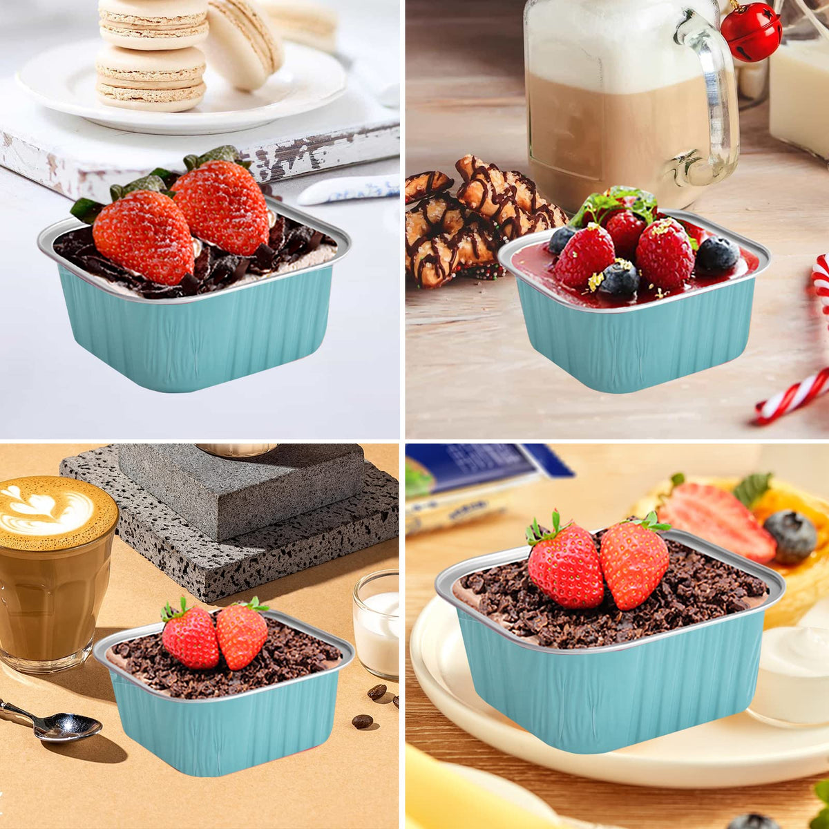 Zycozzn travel-friendly dessert cups fit picnics, parties, and catering needs.