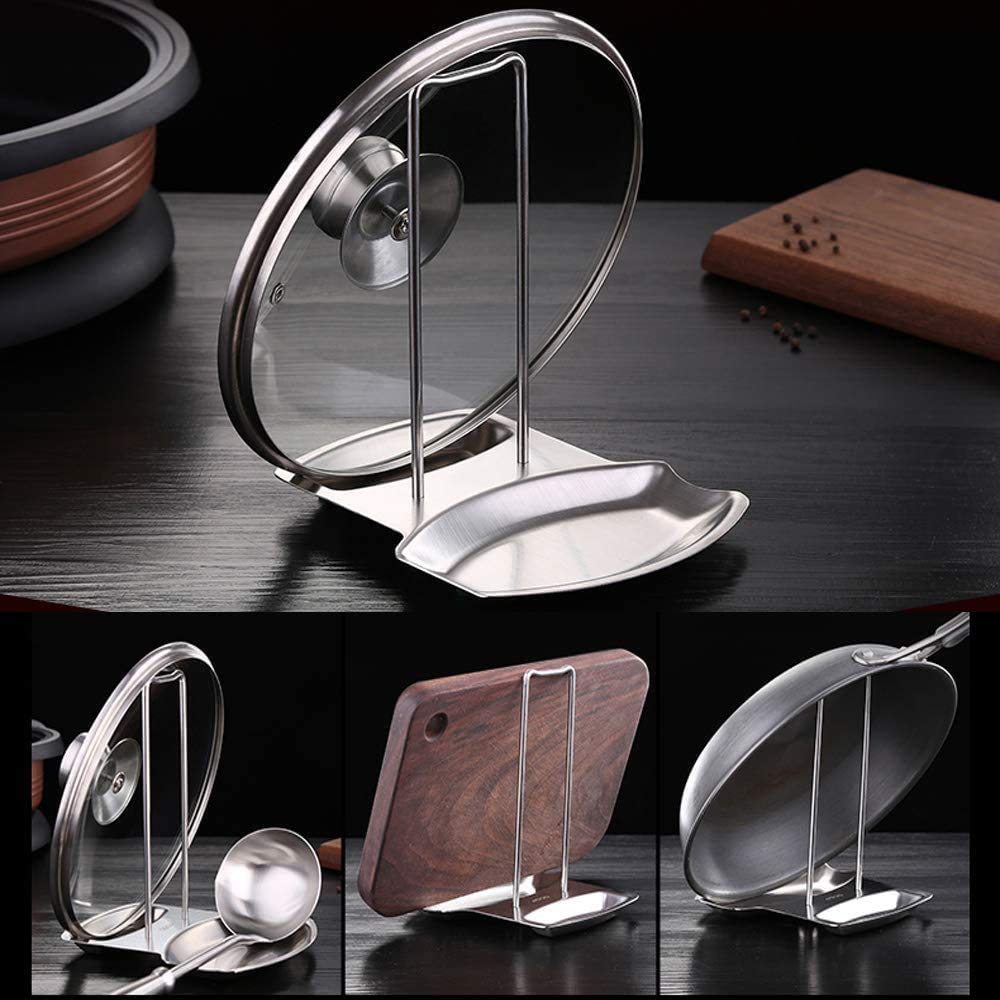 ZYLONE utensil-organizer keeps spatulas and utensils off the counter, reducing mess.