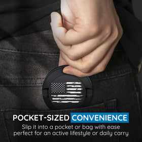 Zyn Metal Can dual compartments show separation of pouches