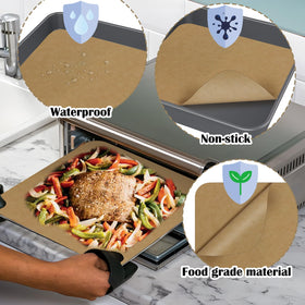 ZYP non-stick liner helps foods release without sticking.