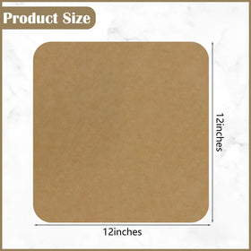 ZYP pre-cut square parchment paper for precise sizing and quick setup.