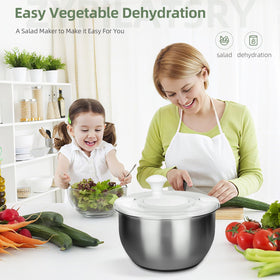 Zypilatsry food-safe plastic construction for easy cleaning.