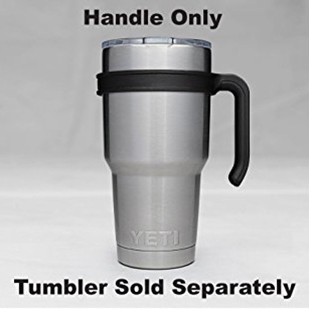 ZYTC 30oz tumbler handle side view showing ergonomic grip.