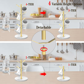 ZYZWTG countertop organizer ideal for kitchen, cafe, and office.