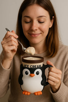 ZZ LIFE dual spoon sockets for easy access and sharing desserts