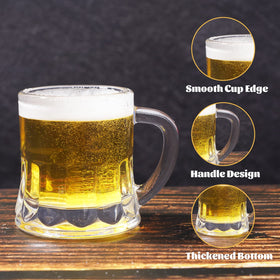ZZYFGH shot glasses with handle ideal for tequila or vodka.